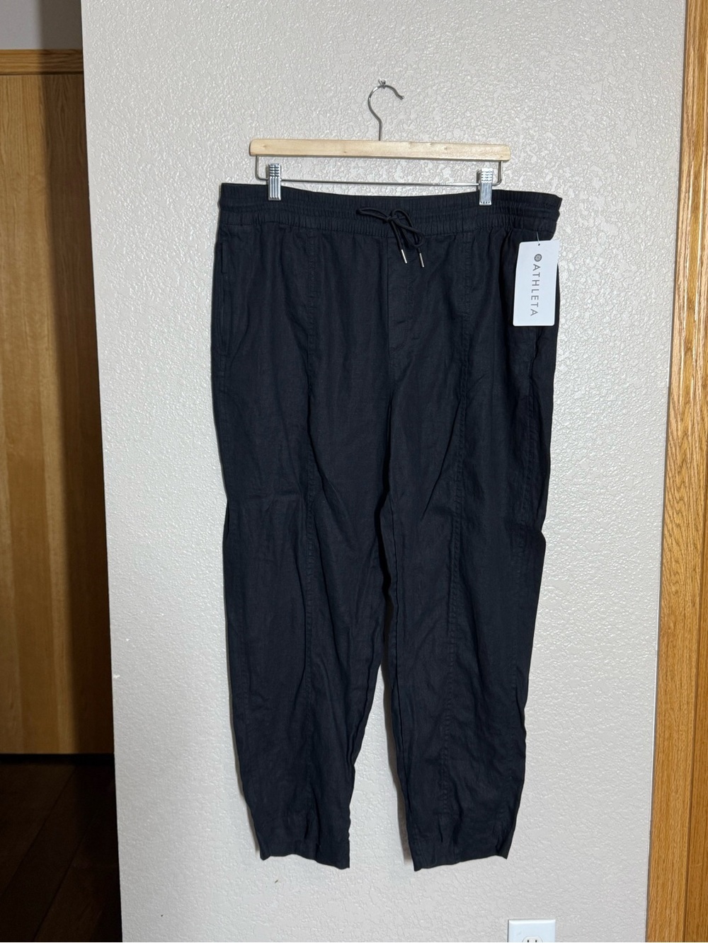 New Athleta Retreat Linen Ankle Pant XL